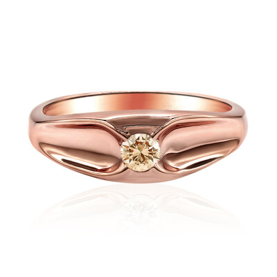 Anello in oro con Diamante Rose de France SI1 di Argyle (Annette)
