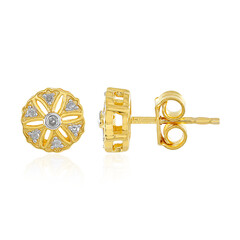 Orecchini in argento con Diamante I2 (I)