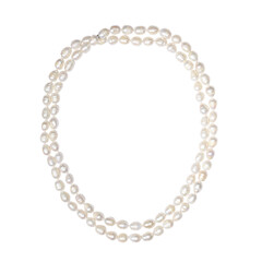 Collana in argento con Perla di Acqua Dolce (TPC)