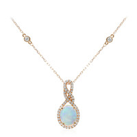 Collana in oro con Opale di Welo AAA (CIRARI)