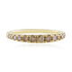 Anello in oro con Diamante Champagne I2 (de Melo)