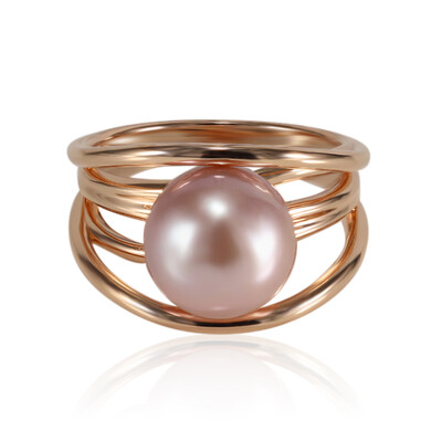 Anello in argento con Perla Ming (TPC)