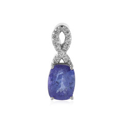 Ciondolo in argento con Tanzanite