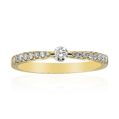 Anello in oro con Diamante I1 (H) (CIRARI)