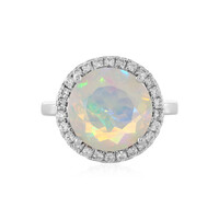 Anello in argento con Opale di Welo