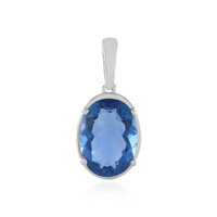 Ciondolo in argento con Fluorite Cangiante