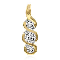 Ciondolo in oro con Diamante IF (D)