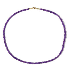 Collana in argento con Fosfosiderite