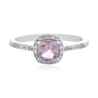 Anello in argento con Ametista Rose de France