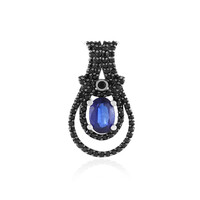 Ciondolo in argento con Cianite del Nepal