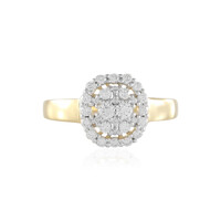 Anello in oro con Diamante SI2 (H) (de Melo)
