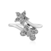 Anello in argento con Diamante I2 (I)
