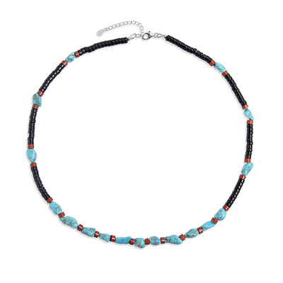 Collana in argento con Turchese