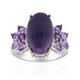 Anello in argento con Charoite