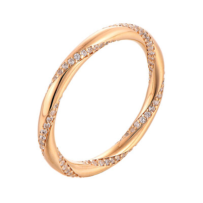 Anello in argento con Zircone