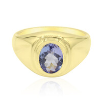 Anello in oro con Tanzanite (non riscaldata)
