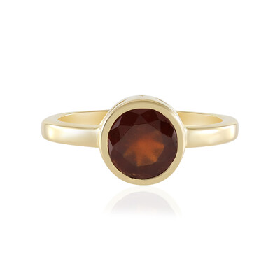 Anello in argento con Granato Essonite