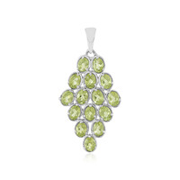 Ciondolo in argento con Peridoto