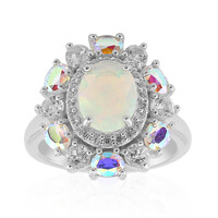 Anello in argento con Opale di Welo
