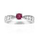 Anello in argento con Tormalina Rosa Nigeriana