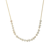 Collana in argento con Perla d'Acqua Dolce Bianca (Joias do Paraíso)