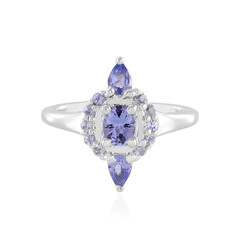 Anello in argento con Tanzanite