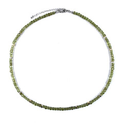 Collana in argento con Peridoto Kashmir