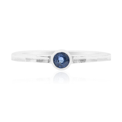 Anello in argento con Zaffiro Blu