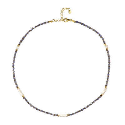 Collana in argento con Tanzanite