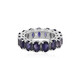 Anello in argento con Iolite