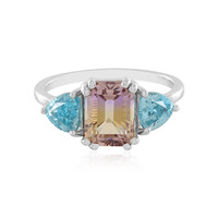 Anello in argento con Ametrina Anahi