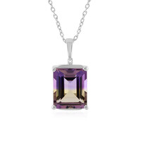 Collana in argento con Ametrina