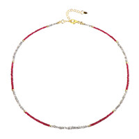 Collana in argento con Diamante Color Argento