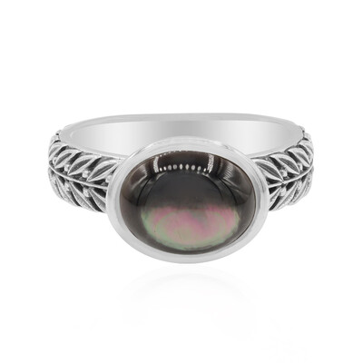Anello in argento con Madreperla