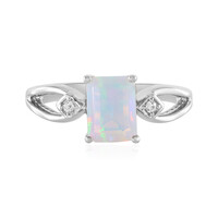Anello in argento con Opale di Welo