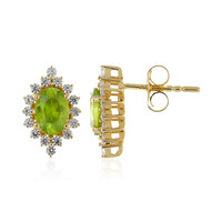 Orecchini in oro con Sfene