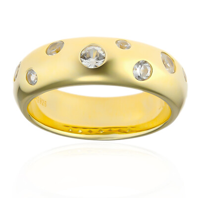 Anello in argento con Zircone(Adela Silber)