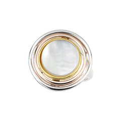 Anello in argento con Madreperla