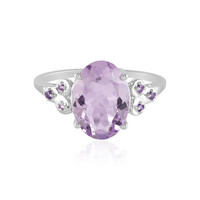 Anello in argento con Ametista Rose de France