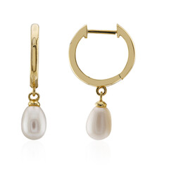 Orecchini in argento con Perla d'Acqua Dolce Bianca