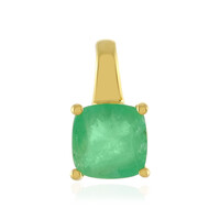 Ciondolo in argento con Smeraldo Etiope