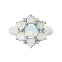 Anello in argento con Opale di Welo
