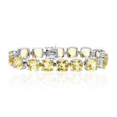 Bracciale in argento con Citrino Limone