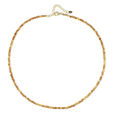 Collana in argento con Tormalina Gialla
