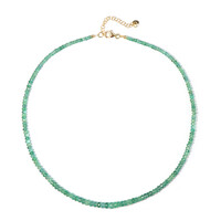 Collana in argento con Smeraldo Zambia