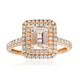 Anello in oro con Morganite AAA (CIRARI)
