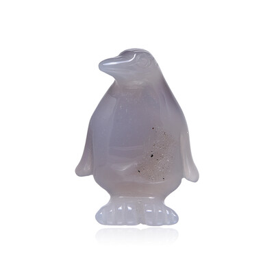 Figura con Agata Color Argento