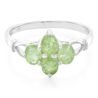 Anello in argento con Tormalina Paraíba