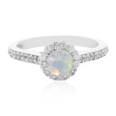 Anello in argento con Opale di Welo