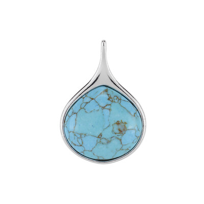 Ciondolo in argento con Turchese (dagen)